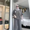 Setelan Naratari warna Abu Kabut