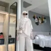 Setelan Naratari warna Mocca