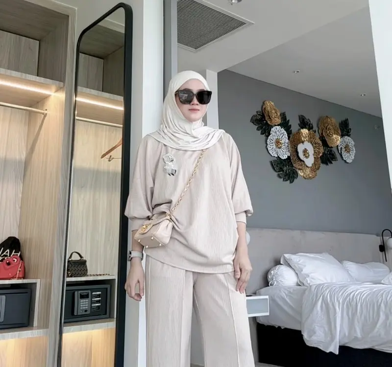 Setelan Naratari warna Mocca