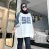 Atasan Vylora warna Krem Santan