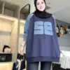 Atasan Vylora warna Navy Malam